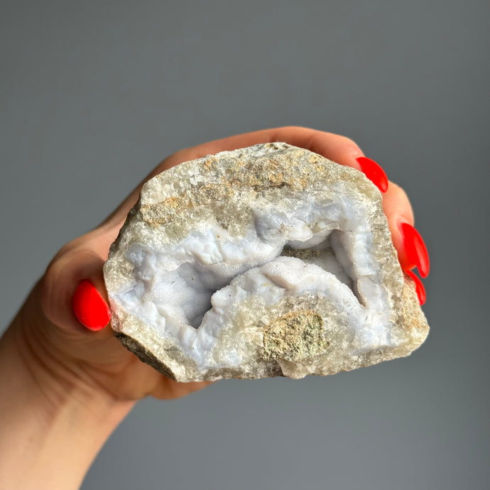 Blue Lace Agate Raw Specimen
