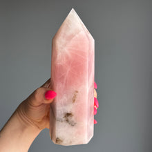 Rose Quartz Tower Crystal Specimen