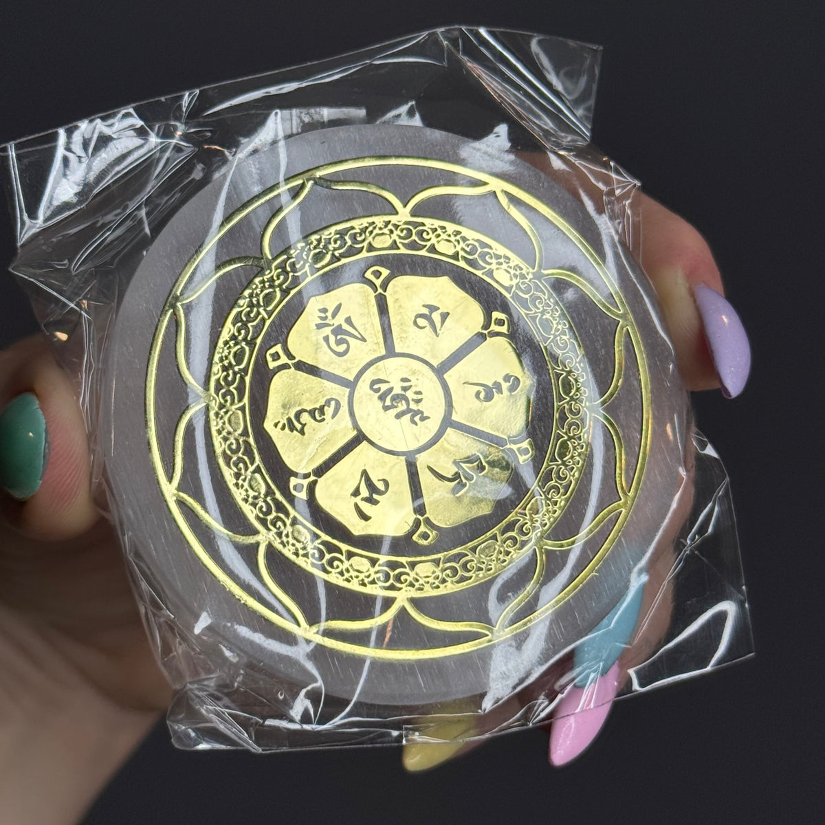 Selenite Cleansing + Charging Plate Disc