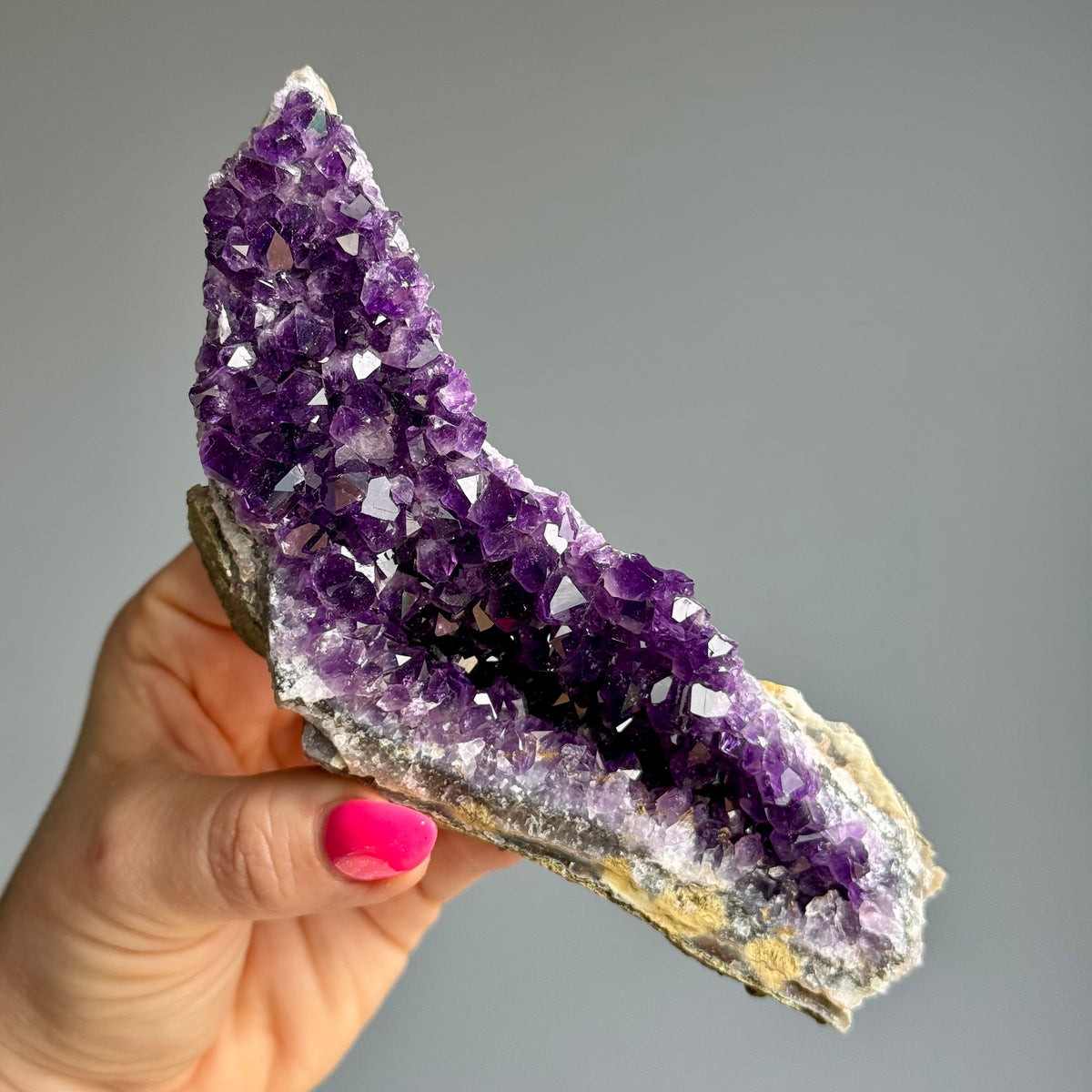 Amethyst Uruguay Cluster Crystal Specimen – Wholehearted Crystal Creations