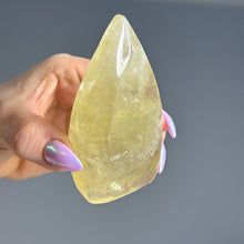 Citrine (heat-enhanced) Flame specimen
