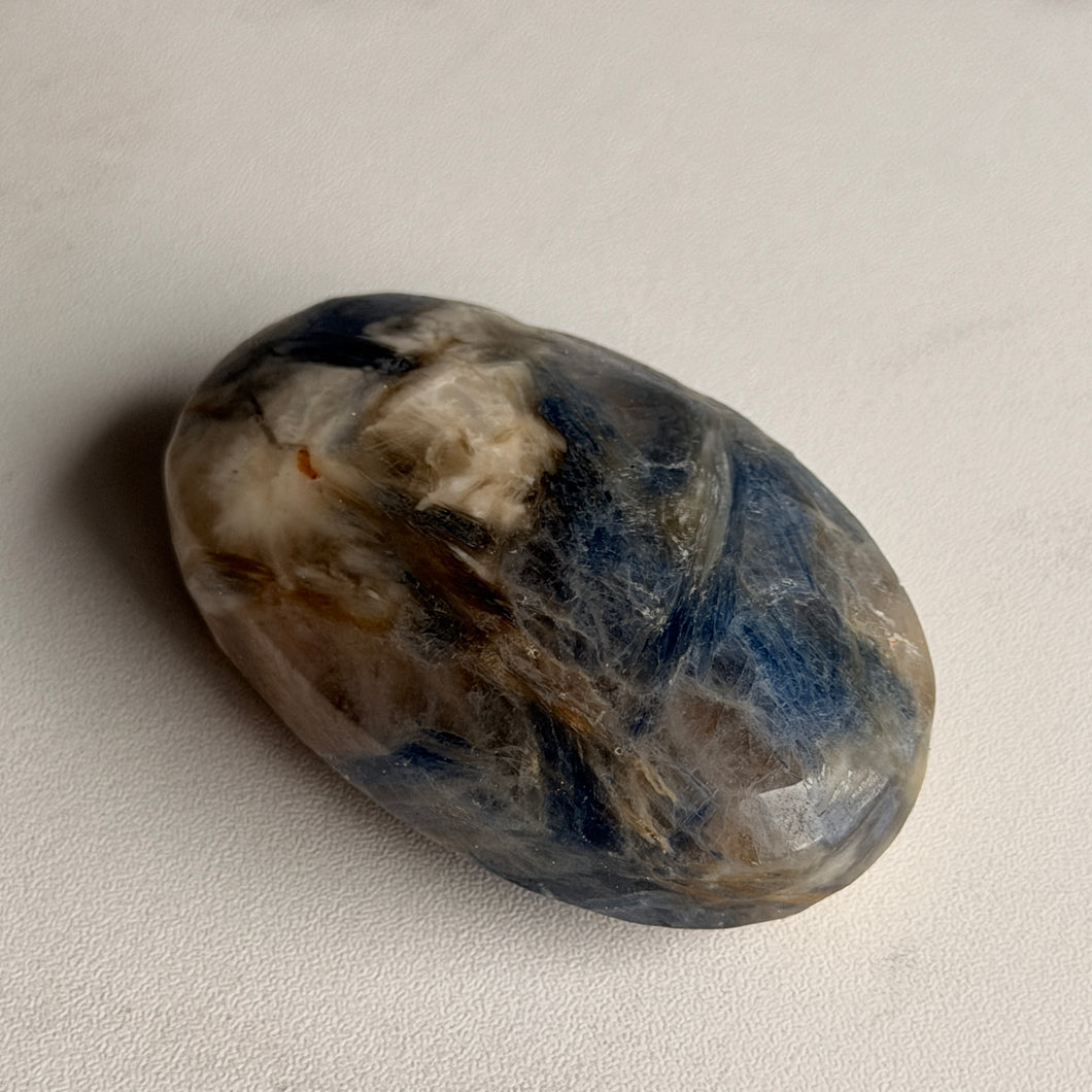Kyanite Palm Stone Crystal Specimen (K22)