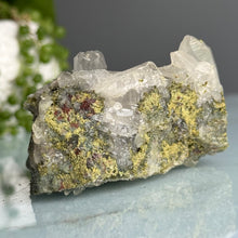 Epidote + Chlorite in Quartz Specimen #7