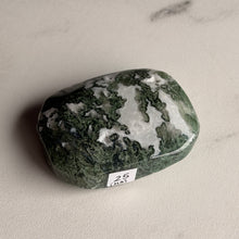 Moss Agate Palm Stone Specimen (MA25) – Wholehearted Crystal Creations