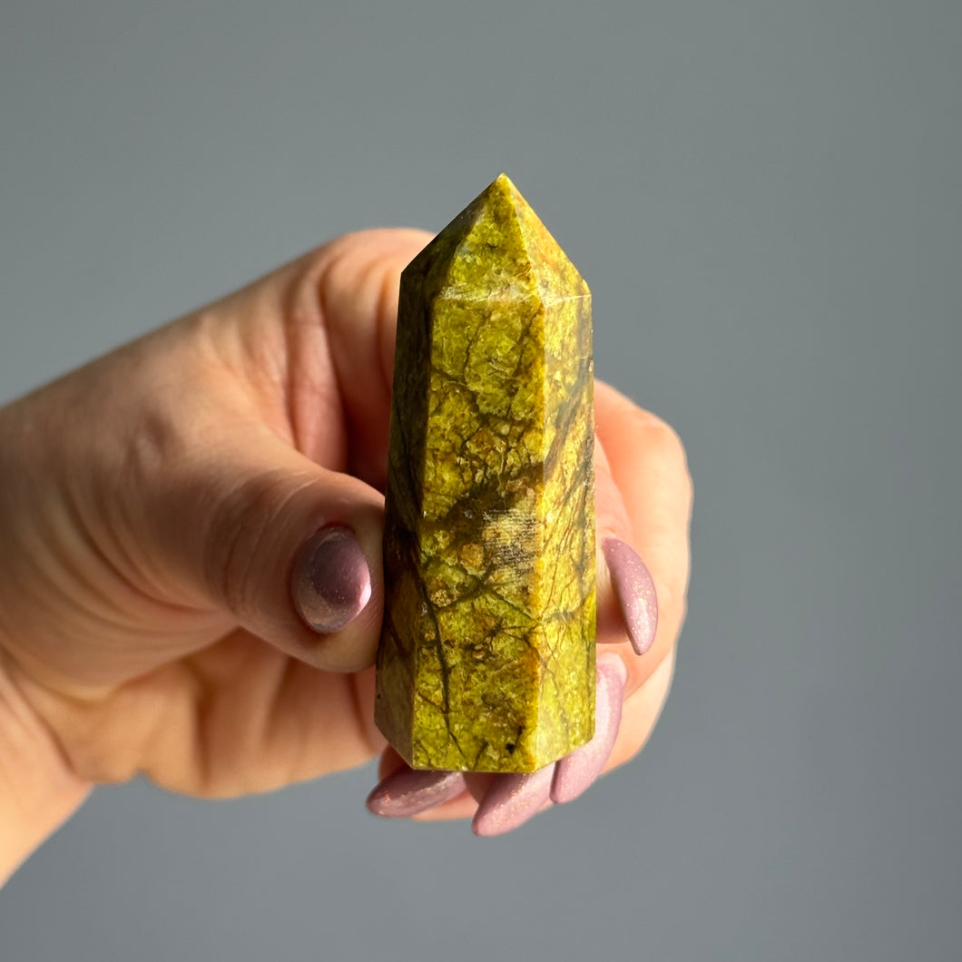 Green Opal Tower Specimen (2)