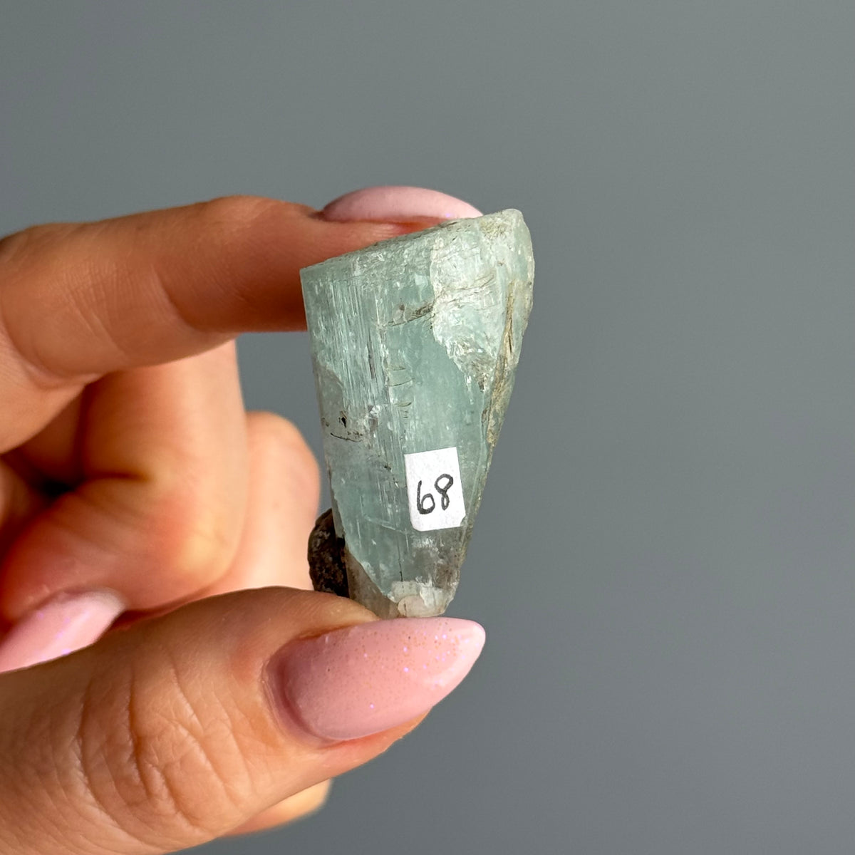 Aquamarine Beryl Crystal Specimen – Wholehearted Crystal Creations