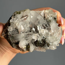 Epidote + Chlorite in Quartz Specimen #1