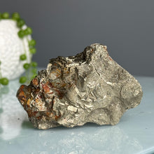 RARE Pyrite + Fluorite Raw Crystal Specimen
