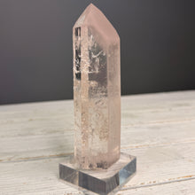Pink Lithium Quartz (Rare) Crystal Tower Specimen PLQ#36