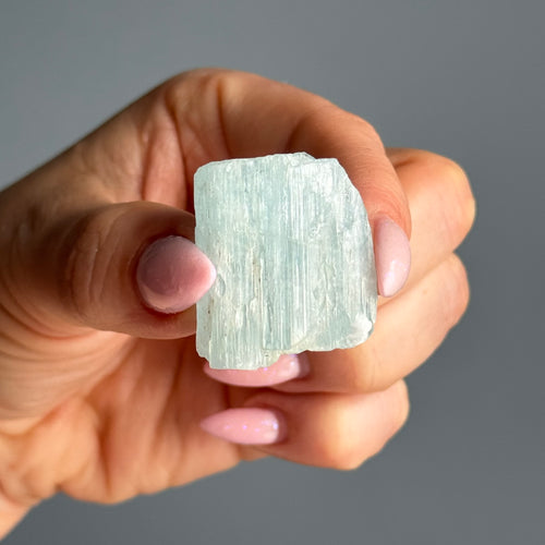Aquamarine Beryl Crystal Specimen – Wholehearted Crystal Creations
