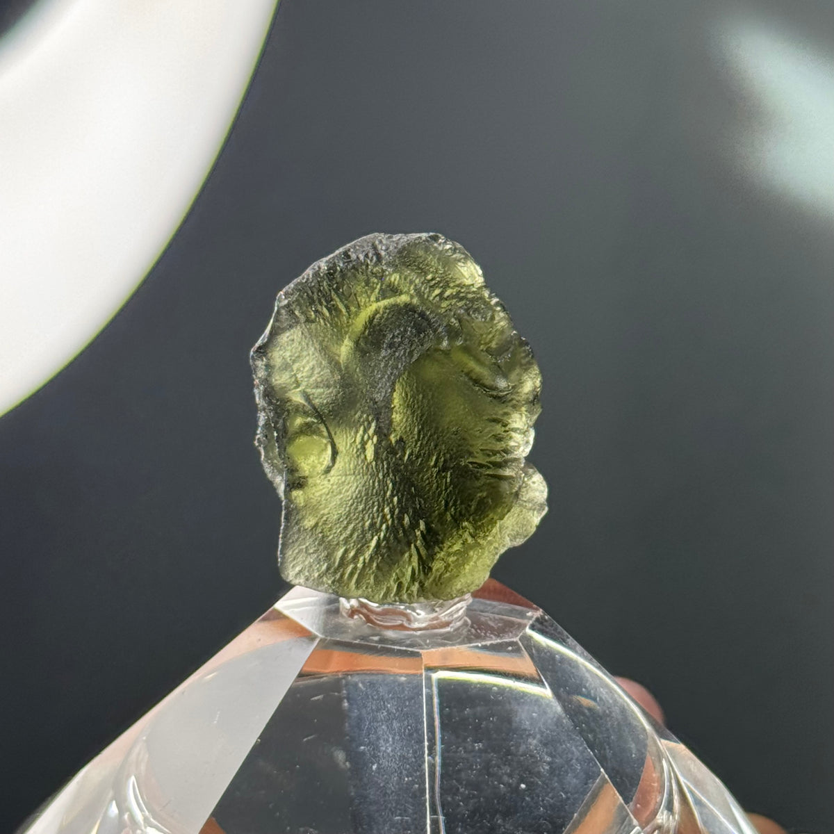 Moldavite Crystal Specimen – Wholehearted Crystal Creations