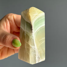 Green Calcite (Fingerprint) Crystal Tower Specimen CT32