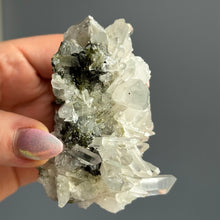 Epidote + Chlorite in Quartz Specimen #3