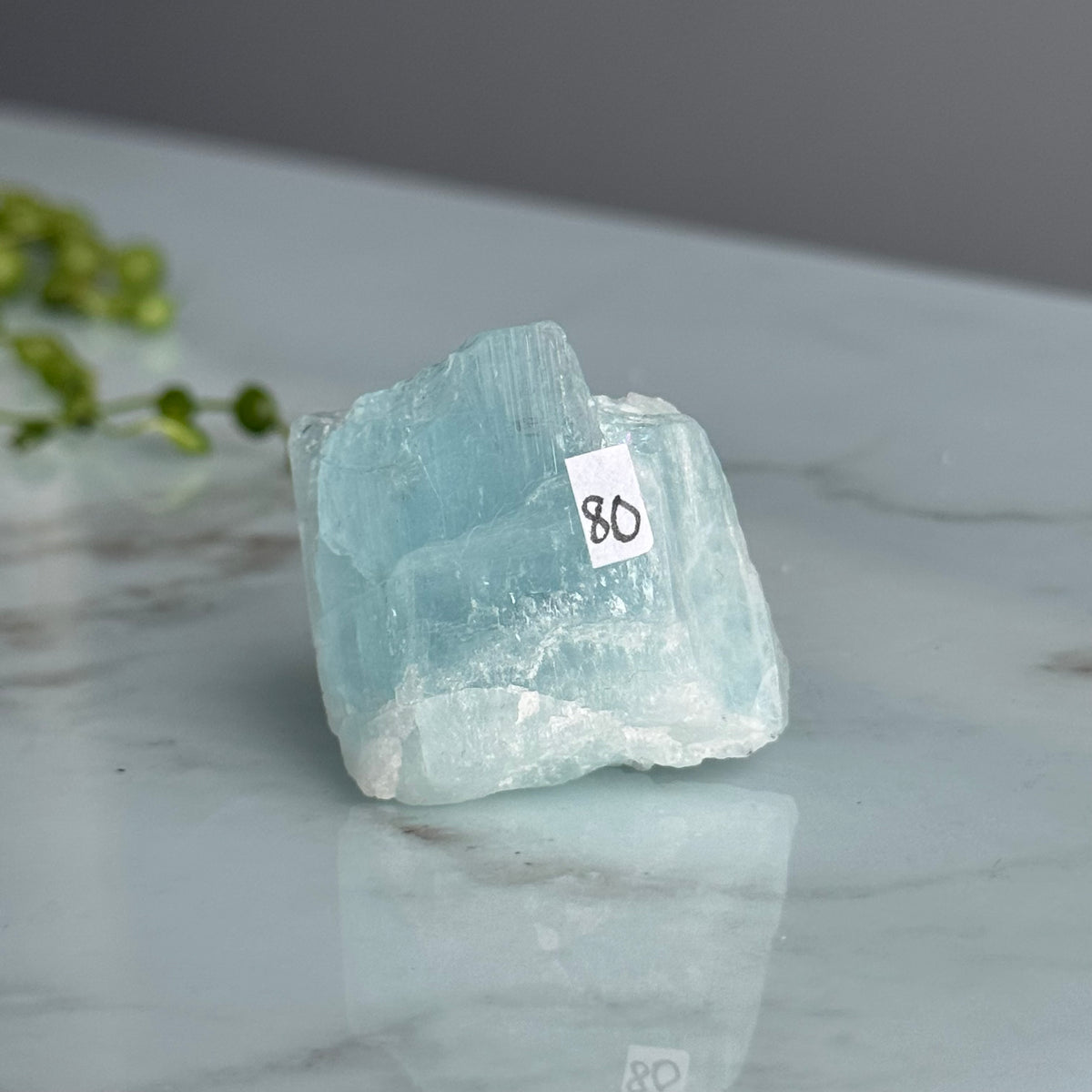 Aquamarine Beryl Crystal Specimen – Wholehearted Crystal Creations