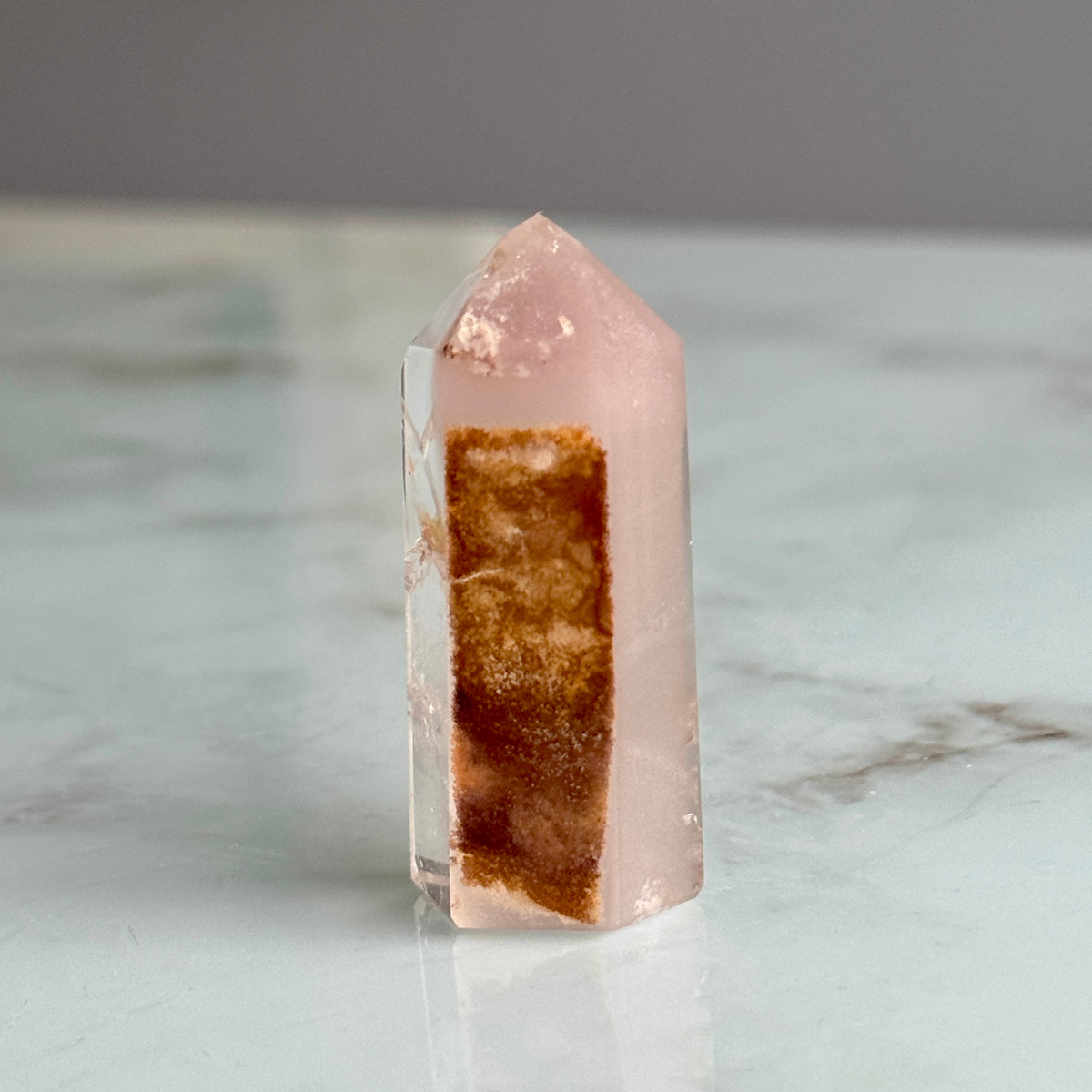 Pink Lithium Quartz (Rare) Crystal Tower Specimen PLQ#18 – Wholehearted Crystal Creations
