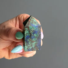 Azurite and Chrysocolla Tower Specimen