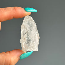 Sarah's Black Tourmaline & Clear Quartz Raw Duo