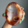 Carnelian Crystal Bowl Specimen – Wholehearted Crystal Creations