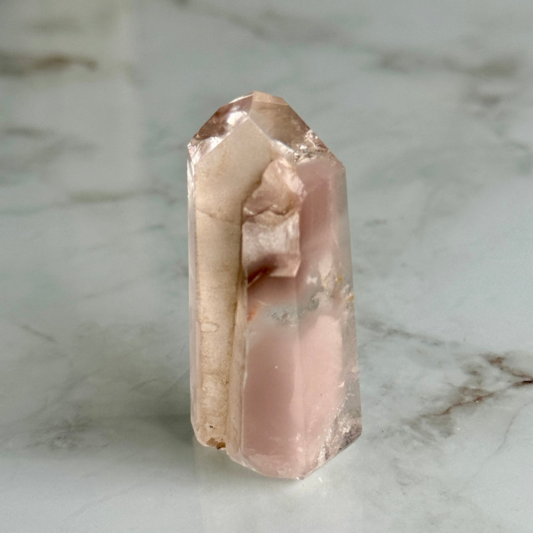 Pink Lithium Quartz (Rare) Crystal Tower Specimen PLQ#10