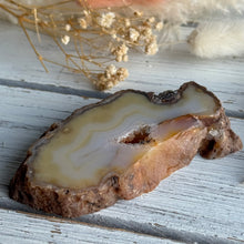 Agate with Druzy Slab Specimen