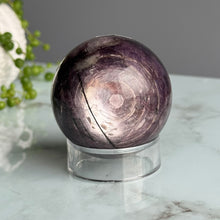 Purple Mica (AAA Lepidolite) Crystal Sphere Specimen
