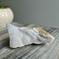 Blue Lace Agate Crystal Specimen – Wholehearted Crystal Creations