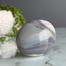 Orca Agate Palm Stone Crystal Specimen