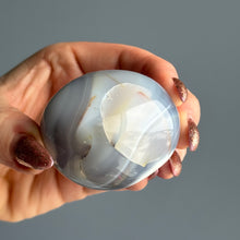 Orca Agate Palm Stone Crystal Specimen