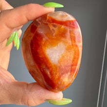 Carnelian Palm Stone Crystal Specimen CP35