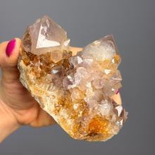 Spirit Quartz (Smoky Ametrine) Raw Crystal Specimen