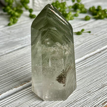 Garden Quartz Green Phantom Lodolite Tower Crystal Specimen – Wholehearted Crystal Creations