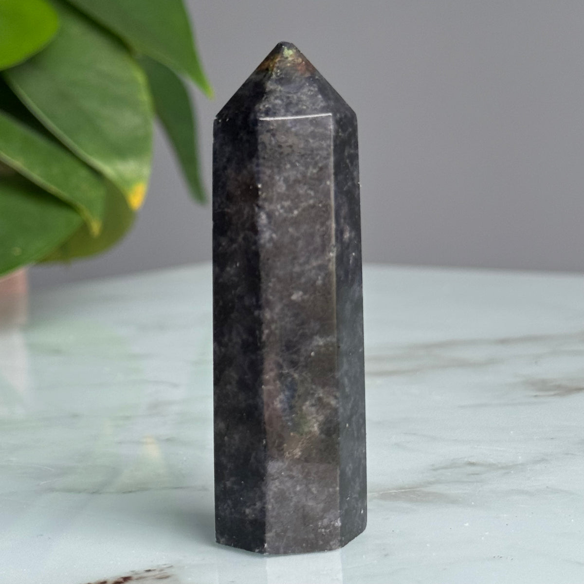 Imperfect Blue Iolite Crystal Tower Specimen – Wholehearted Crystal Creations
