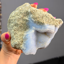 Blue Lace Agate (Raw) Crystal Specimen