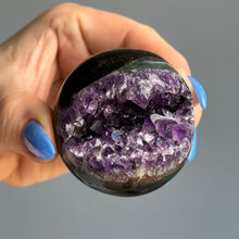 Amethyst Druzy Geode Sphere Specimen