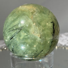 Prehnite with Epidote Polished Sphere Specimen (PS60)