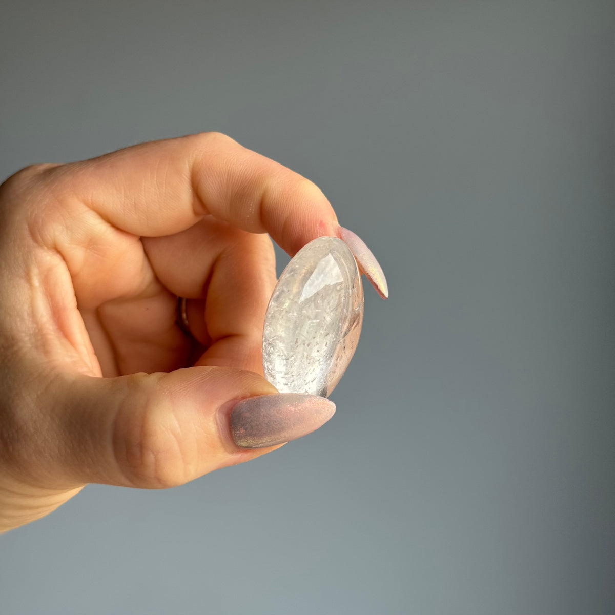 Clear Quartz Mini Palm Stone Crystal Specimen – Wholehearted Crystal Creations