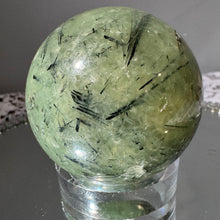 Prehnite with Epidote Polished Sphere Specimen (PS60)