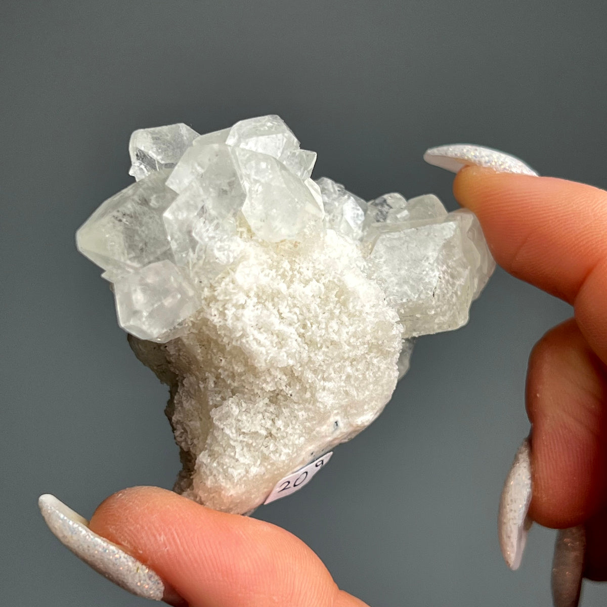 Apophyllite Cluster Crystal Specimen – Wholehearted Crystal Creations