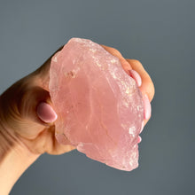 Rose Quartz raw crystal specimen – Wholehearted Crystal Creations