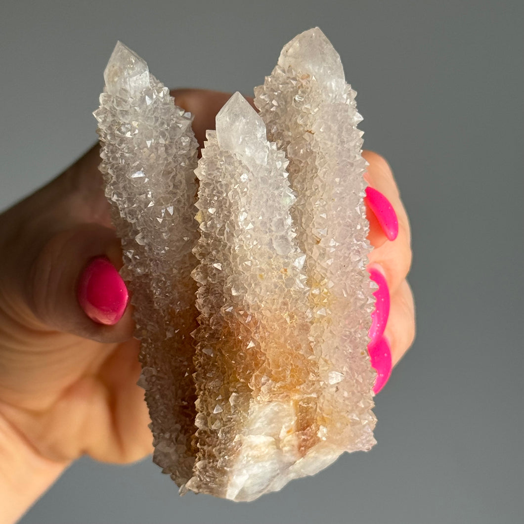 Diamond Citrine Spirit Quartz Raw Specimen (SQ3)