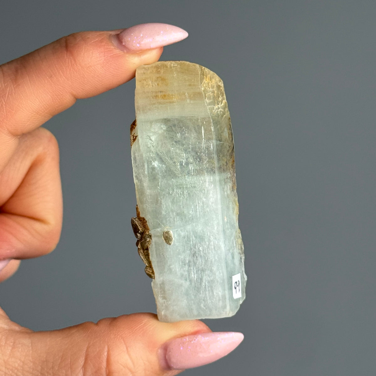 Aquamarine Beryl Crystal Specimen – Wholehearted Crystal Creations