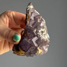 Purple Fluorite Raw Crystral Specimen