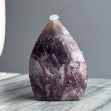 Lepidolite & Pink Tourmaline (Unicorn Stone) Flame Freeform