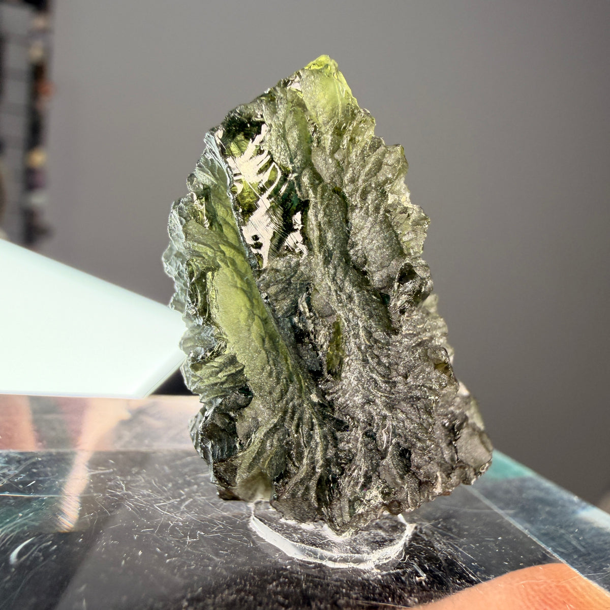 Moldavite Raw Specimen #M4