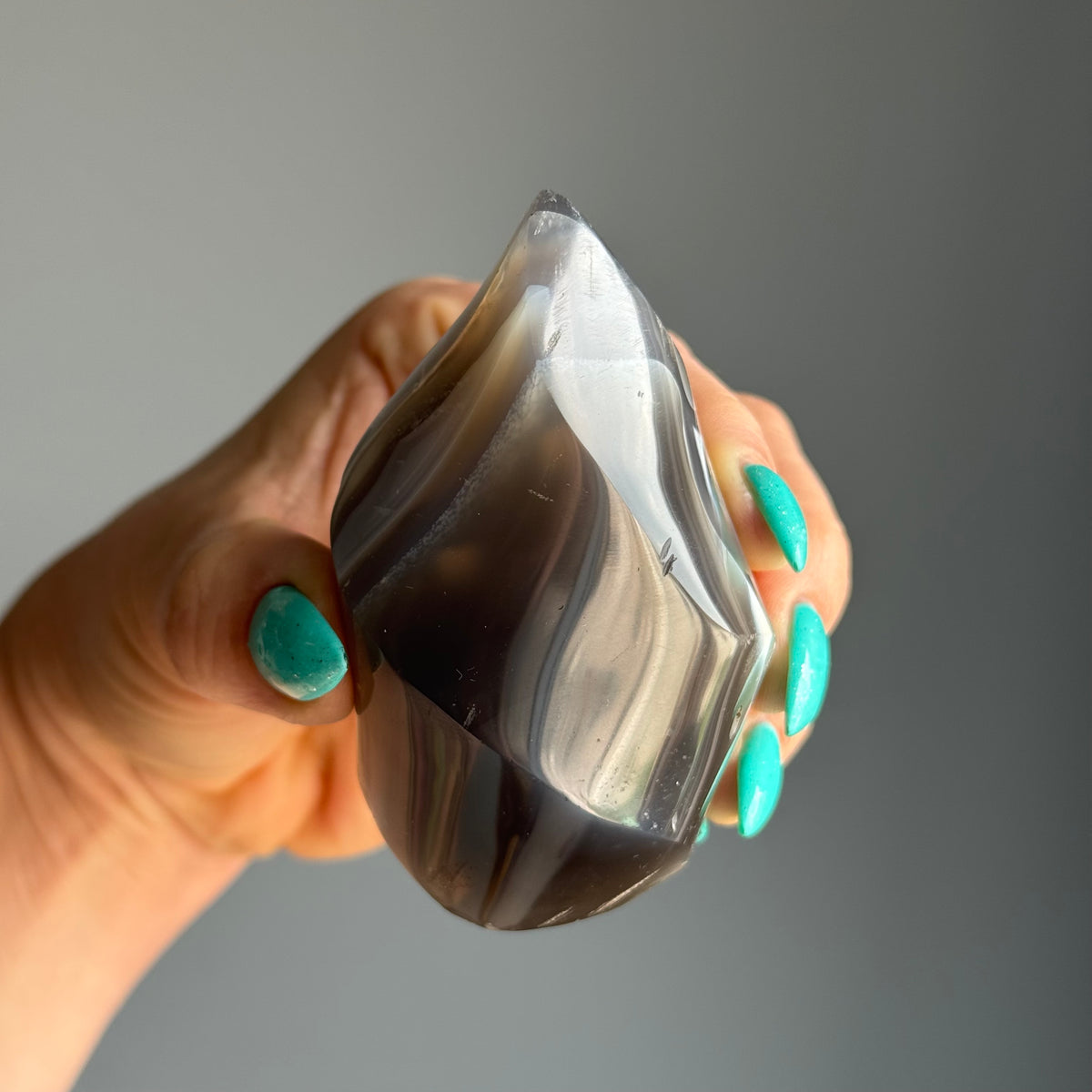 Orca Agate Swirl Flame Crystal Specimen – Wholehearted Crystal Creations