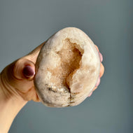 Flower Agate Freeform with Druzy Specimen – Wholehearted Crystal Creations