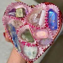 Heart Box of Crystals / Valentines Day / Love Day