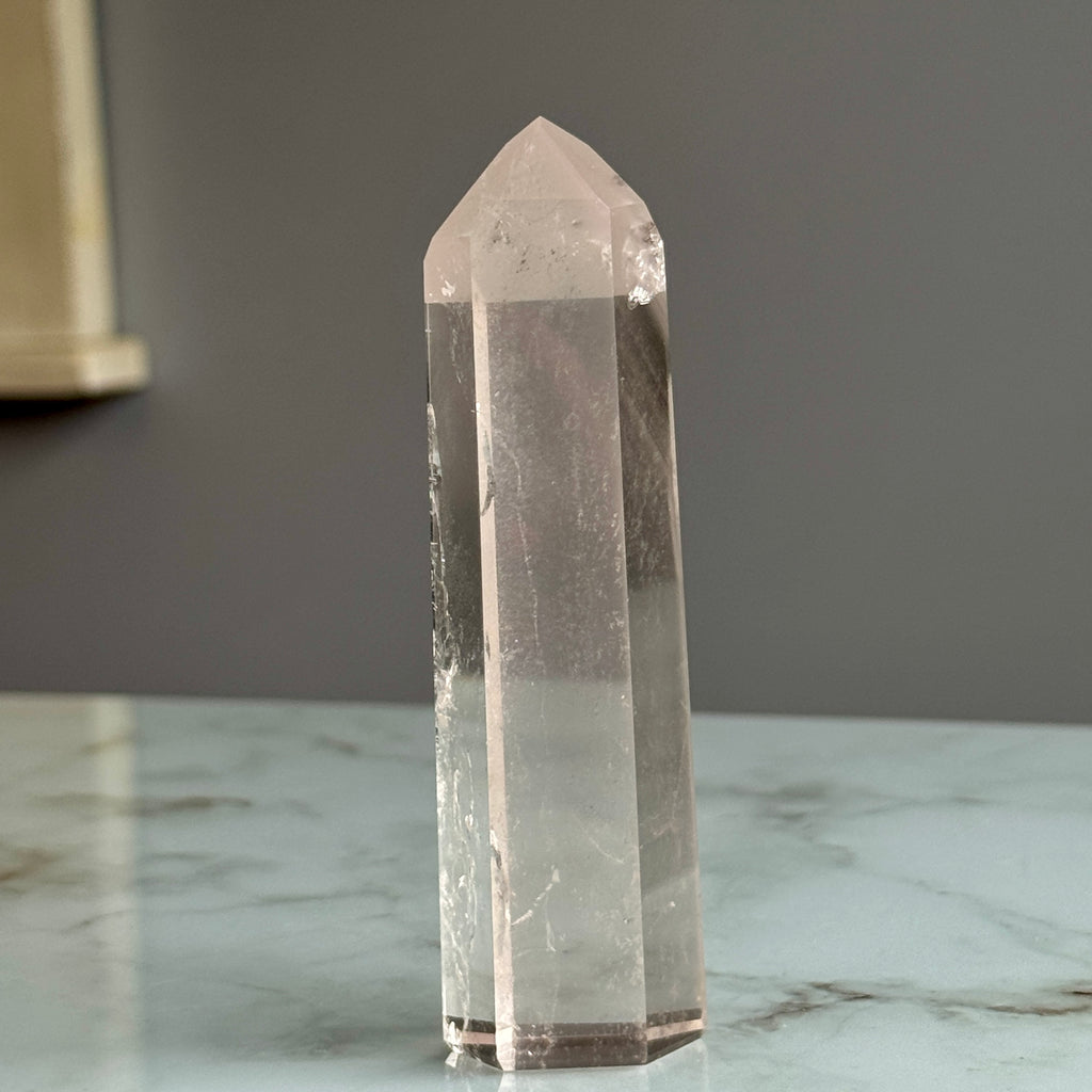 Pink Lithium Quartz (Rare) Crystal Tower Specimen PLQ#1 – Wholehearted Crystal Creations