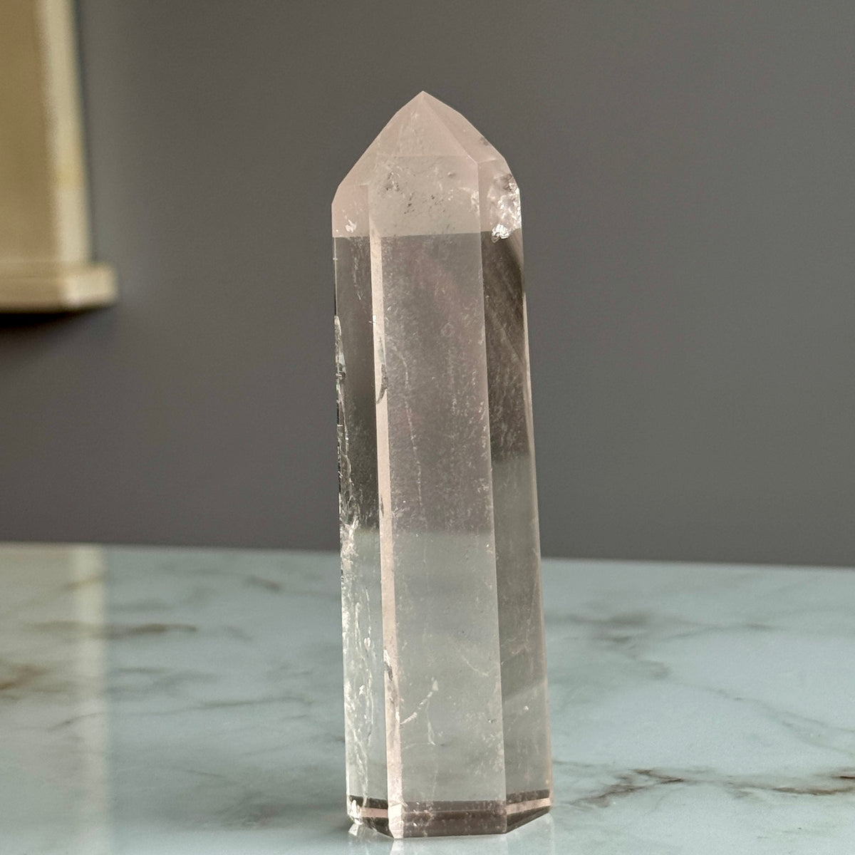 Pink Lithium Quartz (Rare) Crystal Tower Specimen PLQ#1 – Wholehearted Crystal Creations