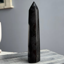 Black Tourmaline Tower Specimen